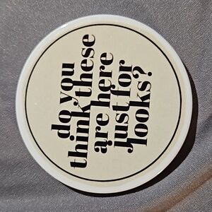 22. Set of 4 Ceramic Coasters
